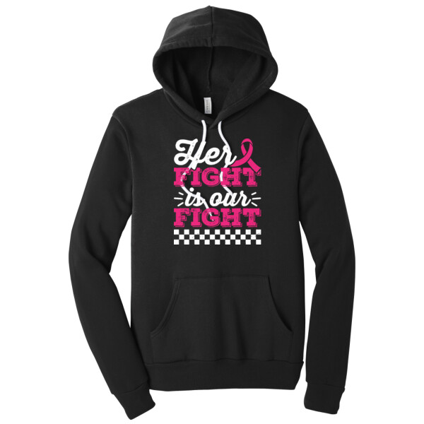 Her Fight is Our Fight - Unisex Premium Fleece Pullover Hoodie Thumbnail