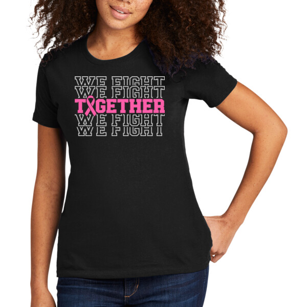 Together We Fight - Women's Premium Cotton T-Shirt Thumbnail