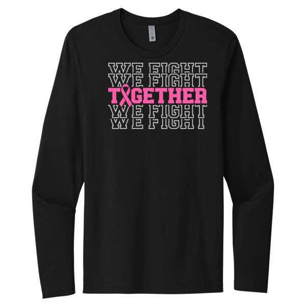 Together We Fight - Unisex Premium Cotton Long Sleeve T-Shirt Thumbnail