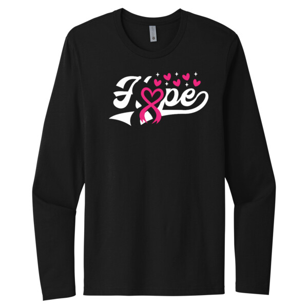 Infinity Hope - Unisex Premium Cotton Long Sleeve T-Shirt Thumbnail