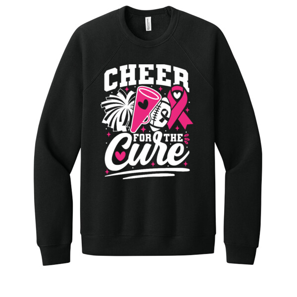 Cheer For the Cure - Unisex Premium Fleece Crew Sweatshirt Thumbnail