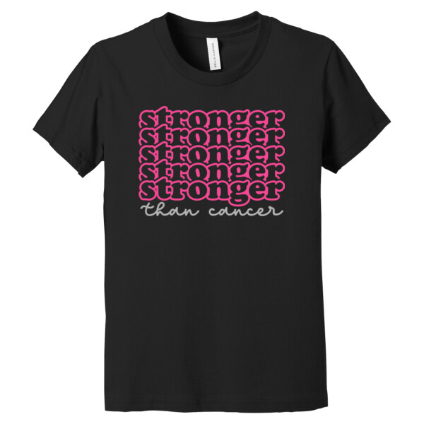 Stronger Than Cancer - Youth Premium Cotton T-Shirt Thumbnail