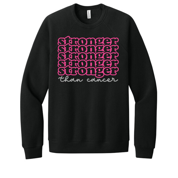 Stronger Than Cancer - Unisex Premium Fleece Crew Sweatshirt Thumbnail