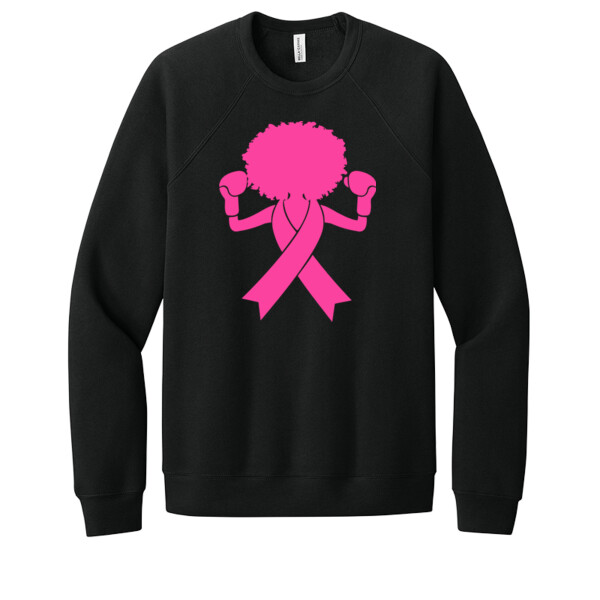Afro Ribbon - Unisex Premium Fleece Crew Sweatshirt Thumbnail