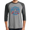 Unisex Tri-Blend 3/4 Sleeve Raglan T-Shirt Thumbnail