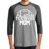 Unisex Tri-Blend 3/4 Sleeve Raglan T-Shirt Thumbnail