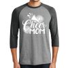 Unisex Tri-Blend 3/4 Sleeve Raglan T-Shirt Thumbnail
