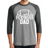 Unisex Tri-Blend 3/4 Sleeve Raglan T-Shirt Thumbnail