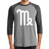 Unisex Tri-Blend 3/4 Sleeve Raglan T-Shirt Thumbnail