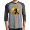Unisex Tri-Blend 3/4 Sleeve Raglan T-Shirt Thumbnail