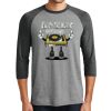 Unisex Tri-Blend 3/4 Sleeve Raglan T-Shirt Thumbnail