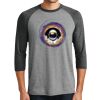 Unisex Tri-Blend 3/4 Sleeve Raglan T-Shirt Thumbnail