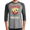 Unisex Tri-Blend 3/4 Sleeve Raglan T-Shirt Thumbnail