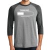 Unisex Tri-Blend 3/4 Sleeve Raglan T-Shirt Thumbnail