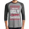 Unisex Tri-Blend 3/4 Sleeve Raglan T-Shirt Thumbnail