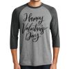 Unisex Tri-Blend 3/4 Sleeve Raglan T-Shirt Thumbnail