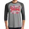 Unisex Tri-Blend 3/4 Sleeve Raglan T-Shirt Thumbnail