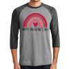 Unisex Tri-Blend 3/4 Sleeve Raglan T-Shirt Thumbnail