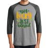 Unisex Tri-Blend 3/4 Sleeve Raglan T-Shirt Thumbnail