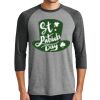 Unisex Tri-Blend 3/4 Sleeve Raglan T-Shirt Thumbnail