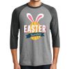 Unisex Tri-Blend 3/4 Sleeve Raglan T-Shirt Thumbnail