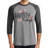 Unisex Tri-Blend 3/4 Sleeve Raglan T-Shirt Thumbnail