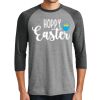 Unisex Tri-Blend 3/4 Sleeve Raglan T-Shirt Thumbnail