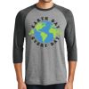 Unisex Tri-Blend 3/4 Sleeve Raglan T-Shirt Thumbnail