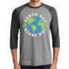 Unisex Tri-Blend 3/4 Sleeve Raglan T-Shirt Thumbnail