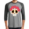 Unisex Tri-Blend 3/4 Sleeve Raglan T-Shirt Thumbnail