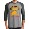 Unisex Tri-Blend 3/4 Sleeve Raglan T-Shirt Thumbnail