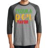 Unisex Tri-Blend 3/4 Sleeve Raglan T-Shirt Thumbnail