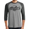 Unisex Tri-Blend 3/4 Sleeve Raglan T-Shirt Thumbnail