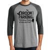 Unisex Tri-Blend 3/4 Sleeve Raglan T-Shirt Thumbnail