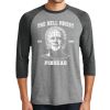 Unisex Tri-Blend 3/4 Sleeve Raglan T-Shirt Thumbnail