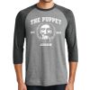 Unisex Tri-Blend 3/4 Sleeve Raglan T-Shirt Thumbnail