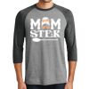 Unisex Tri-Blend 3/4 Sleeve Raglan T-Shirt Thumbnail