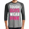 Unisex Tri-Blend 3/4 Sleeve Raglan T-Shirt Thumbnail