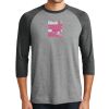 Unisex Tri-Blend 3/4 Sleeve Raglan T-Shirt Thumbnail