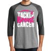 Unisex Tri-Blend 3/4 Sleeve Raglan T-Shirt Thumbnail