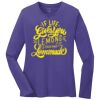 Ladies 5.4oz Long Sleeve T-Shirt Thumbnail