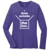 Ladies 5.4oz Long Sleeve T-Shirt Thumbnail