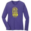 Ladies 5.4oz Long Sleeve T-Shirt Thumbnail