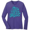 Ladies 5.4oz Long Sleeve T-Shirt Thumbnail