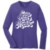 Ladies 5.4oz Long Sleeve T-Shirt Thumbnail