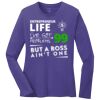 Ladies 5.4oz Long Sleeve T-Shirt Thumbnail