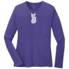 Ladies 5.4oz Long Sleeve T-Shirt Thumbnail