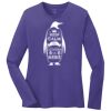 Ladies 5.4oz Long Sleeve T-Shirt Thumbnail