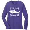 Ladies 5.4oz Long Sleeve T-Shirt Thumbnail