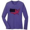 Ladies 5.4oz Long Sleeve T-Shirt Thumbnail